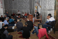 بالصور: الحركة الاسلامية في المركز تعقد لقاءها الشهري في المسجد الأقصى المبارك